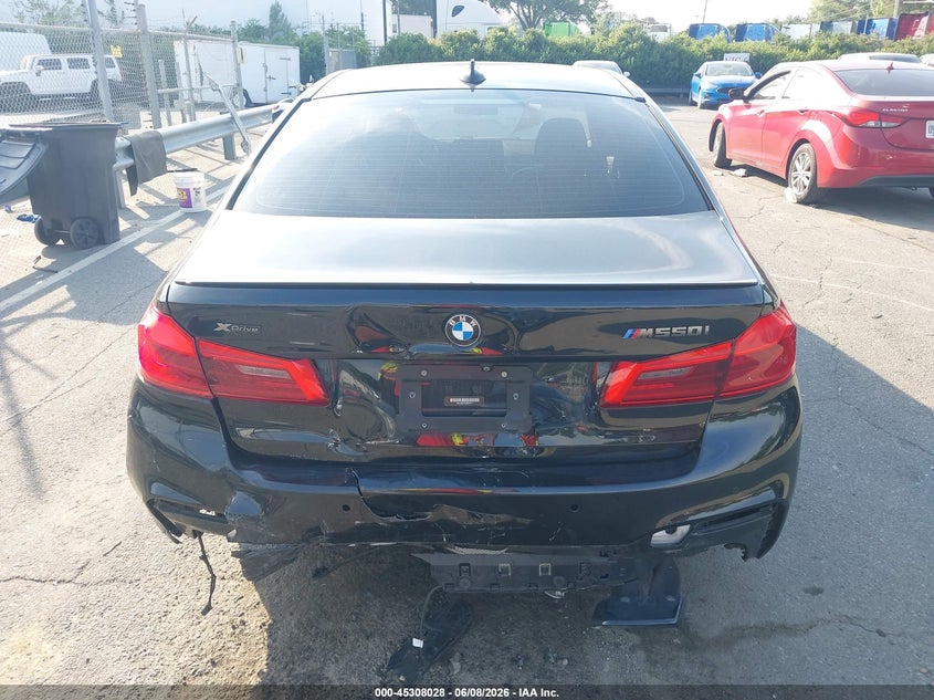 2018 BMW M550I xDrive VIN: WBAJB9C59JB287111 Lot: 45308028