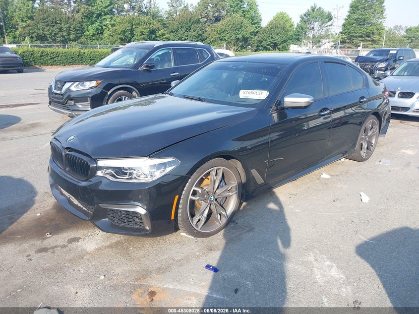 Vin: wbajb9c59jb287111, lot: 45805913, bmw m550i xdrive 20182