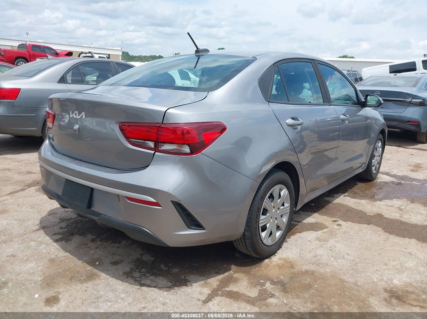 2023 KIA RIO auction photo 4
