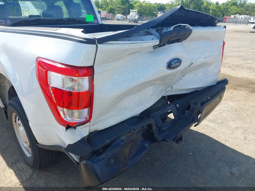 2022 Ford F-150 Xl VIN: 1FTEX1CB4NKE06380 Lot: 45308054