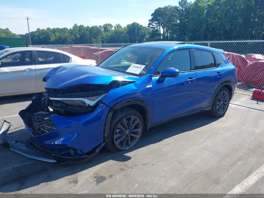 Vin: 3hdsa2h55sm703917, lot: 45805941, acura adx a-spec 20252