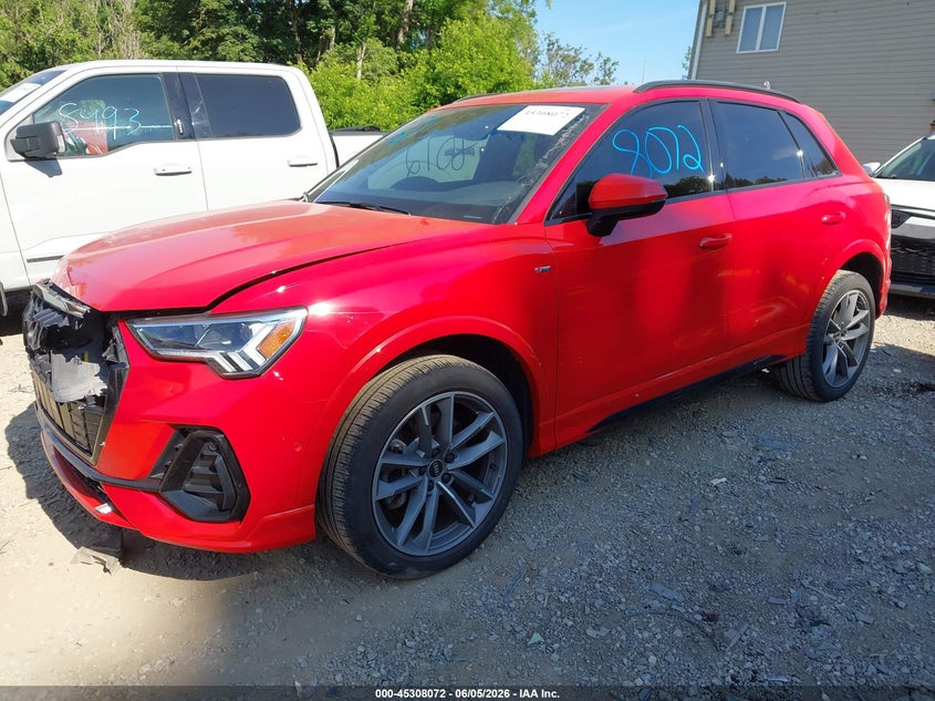 Vin: wa1eecf37m1151647, lot: 45805957, audi q3 premium plus 45 tfsi s line quattro tiptronic 20212