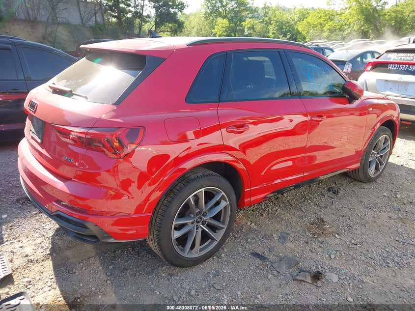 Vin: wa1eecf37m1151647, lot: 45805957, audi q3 premium plus 45 tfsi s line quattro tiptronic 20214