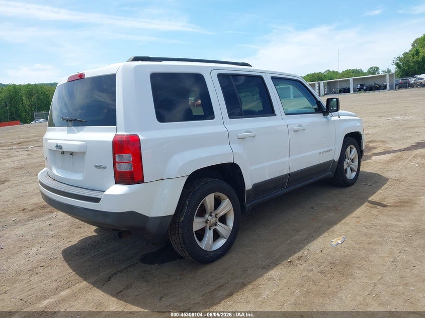 Vin: 1c4njrfb8ed734708, lot: 45805989, jeep patriot latitude 20144