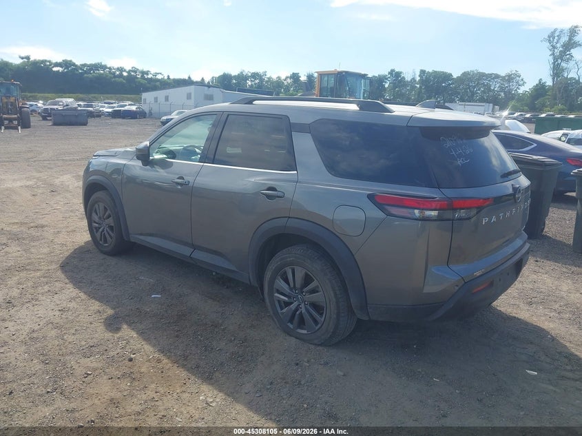 Vin: 5n1dr3bc9nc214342, lot: 45805991, nissan pathfinder sv 4wd 20223