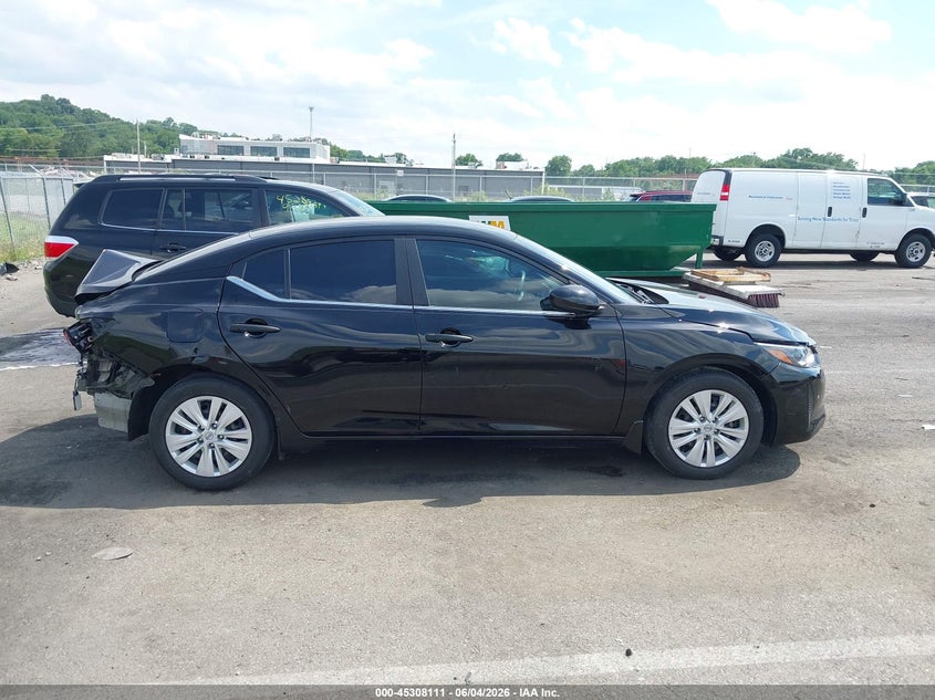 2024 Nissan Sentra S Xtronic Cvt VIN: 3N1AB8BV5RY333094 Lot: 45308111