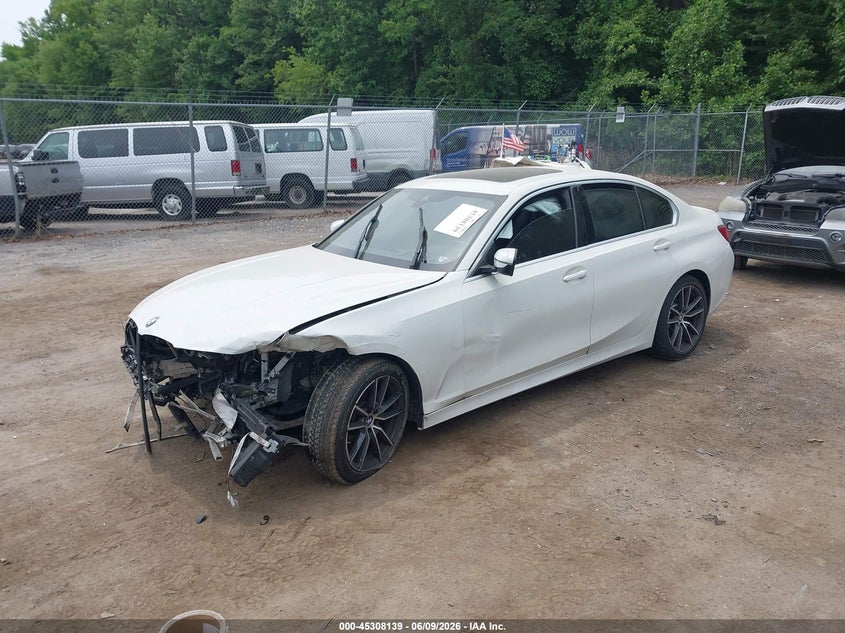 Vin: wba5r1c56kfh05734, lot: 45806024, bmw 330i 20192