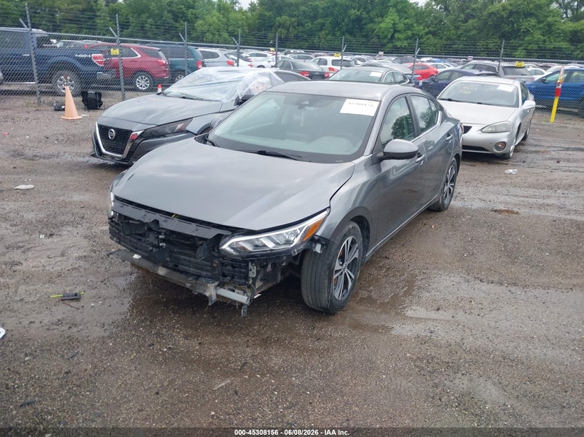 2023 Nissan Sentra Sv Xtronic Cvt 3N1AB8CV6PY275623 photo 1