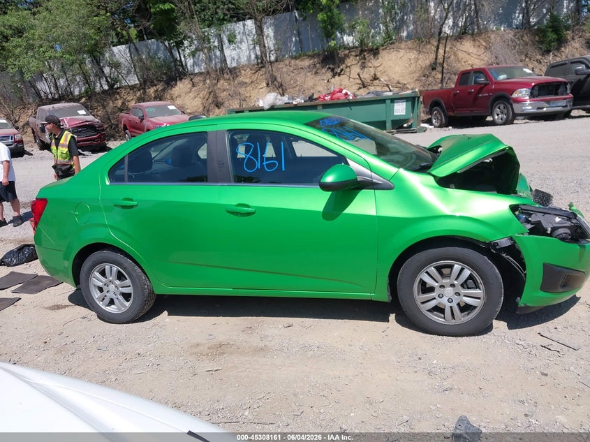 2016 Chevrolet Sonic Lt Auto VIN: 1G1JC5SH0G4122798 Lot: 45308161