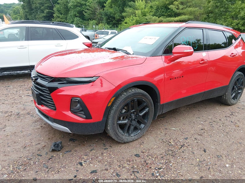 Vin: 3gnkbhrs6ls548031, lot: 45806060, chevrolet blazer awd 2lt 20202