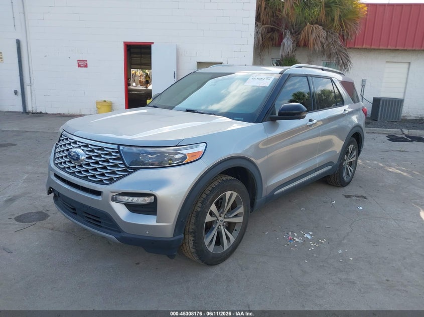 Vin: 1fm5k8hc5lgd19138, lot: 45806061, ford explorer platinum 20202