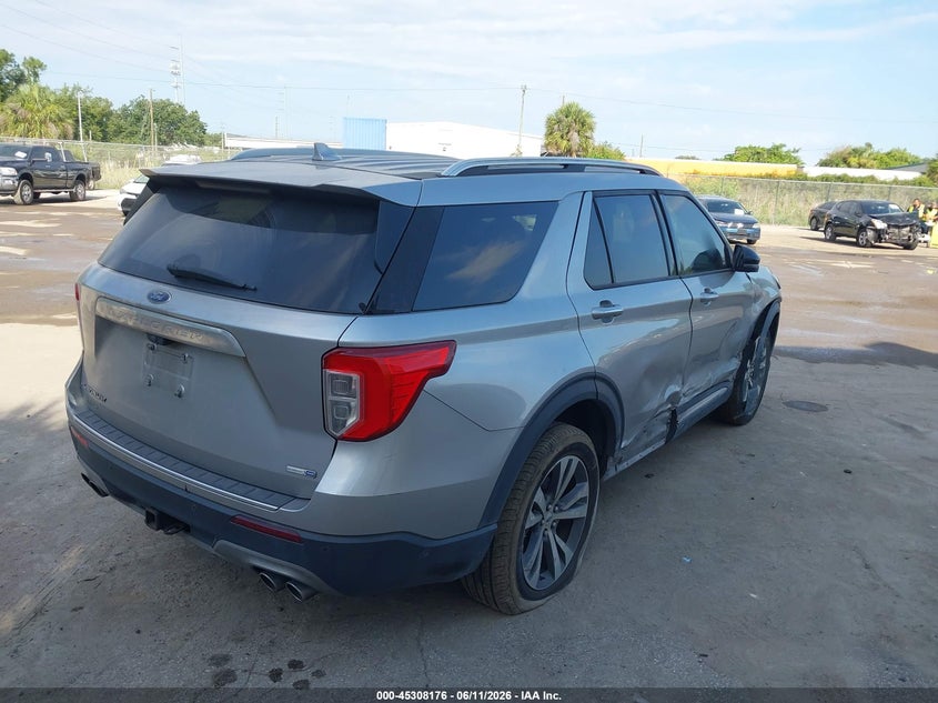 Vin: 1fm5k8hc5lgd19138, lot: 45806061, ford explorer platinum 20204