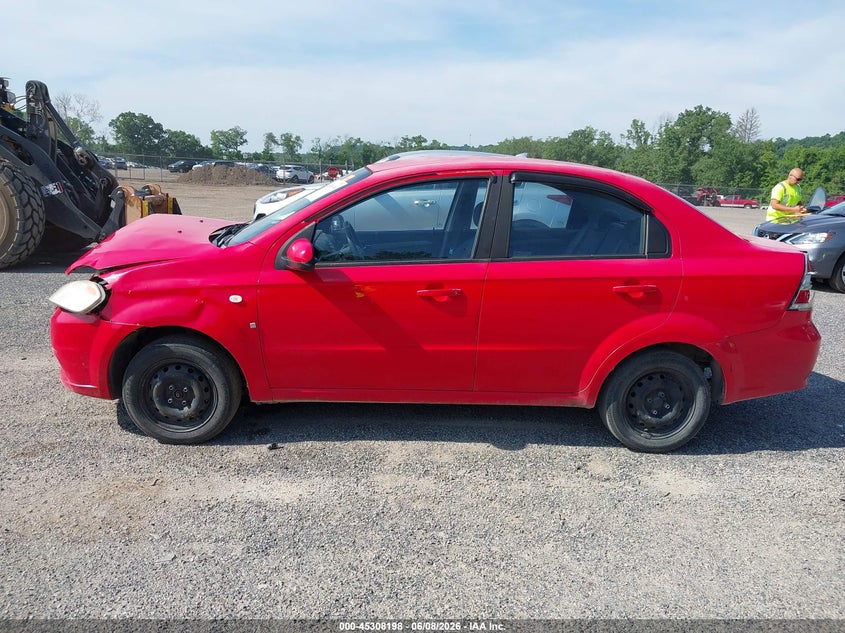 2008 Chevrolet Aveo Ls VIN: KL1TD566X8B278342 Lot: 45308198