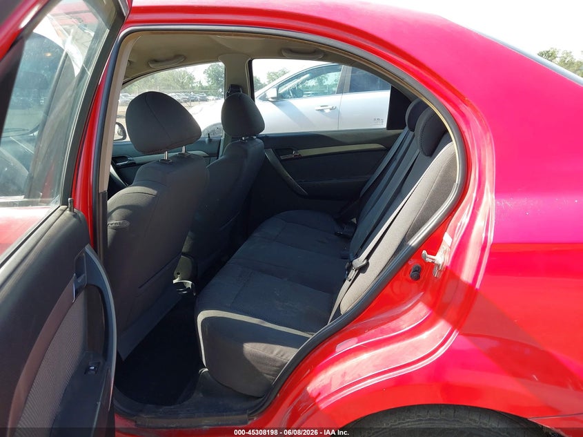 2008 Chevrolet Aveo Ls VIN: KL1TD566X8B278342 Lot: 45308198