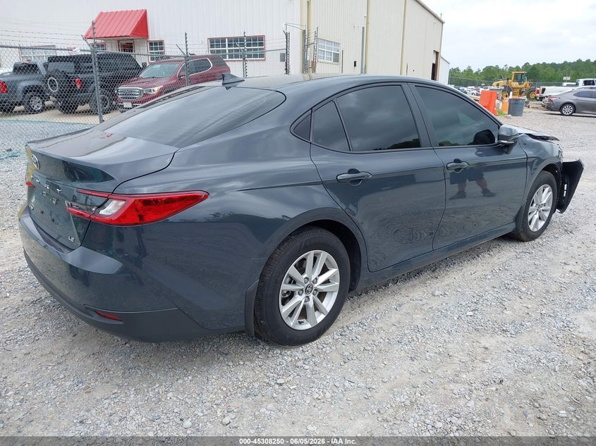 2026 TOYOTA CAMRY SEDAN 2.5L I-4 DI, DOHC, VVT, 184HP