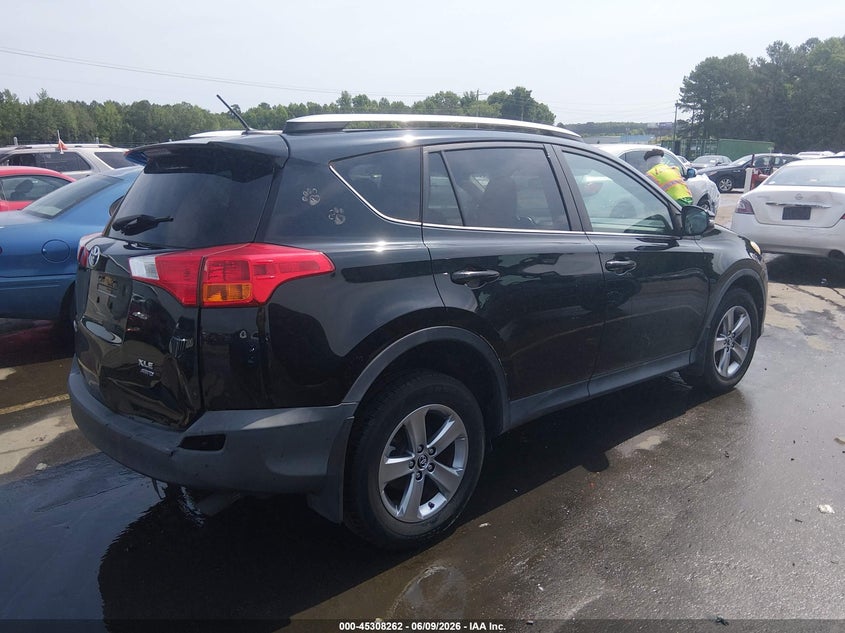 Vin: 2t3rfrev9fw244538, lot: 45806147, toyota rav4 xle 20154
