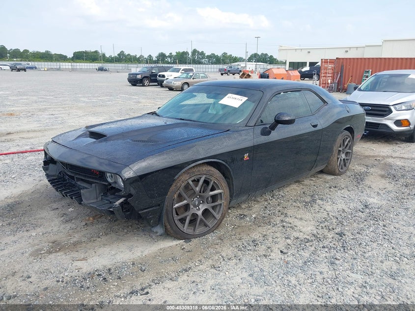 Vin: 2c3cdzfj1kh618534, lot: 45806204, dodge challenger r/t scat pack 20192
