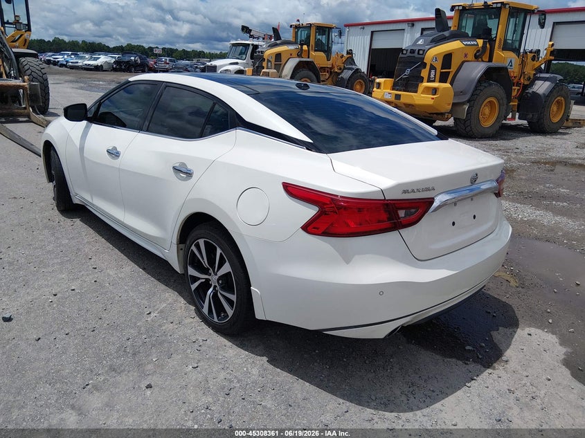 Vin: 1n4aa6ap6hc457041, lot: 45806246, nissan maxima 3.5 sl 20173