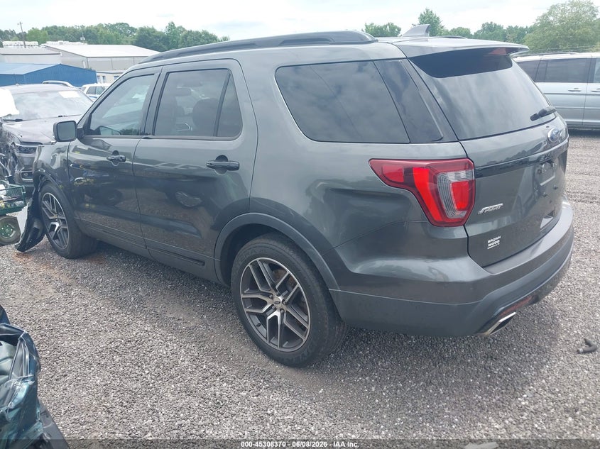 2016 FORD EXPLORER auction photo 3