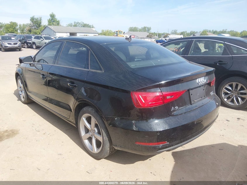 2016 AUDI A3 auction photo 3