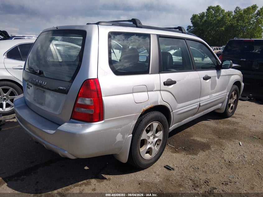 2003 SUBARU FORESTER auction photo 4