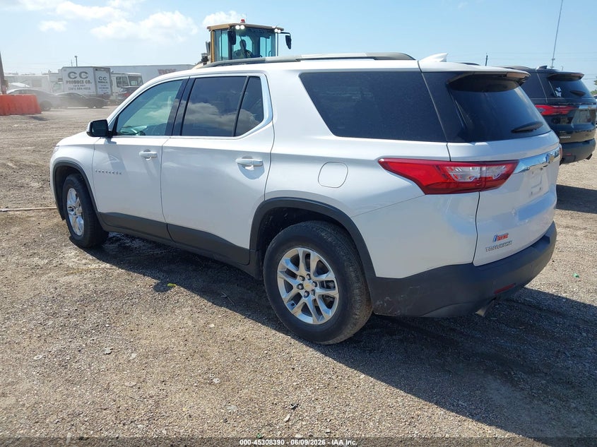 Vin: 1gnergkw4lj132691, lot: 45806275, chevrolet traverse fwd lt cloth 20203
