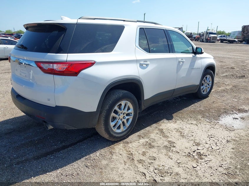 Vin: 1gnergkw4lj132691, lot: 45806275, chevrolet traverse fwd lt cloth 20204
