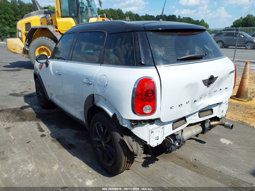 Vin: wmwzb3c53ewr39025, lot: 45806303, mini countryman cooper 20143