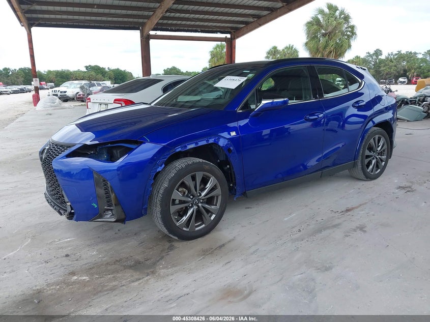 Vin: jthr9jbh7p2066838, lot: 45806311, lexus ux 250h f sport handling 20232