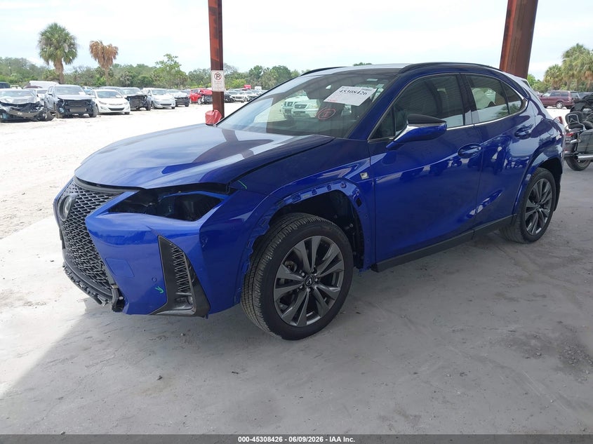 Vin: jthr9jbh7p2066838, lot: 45806311, lexus ux 250h f sport handling 20232