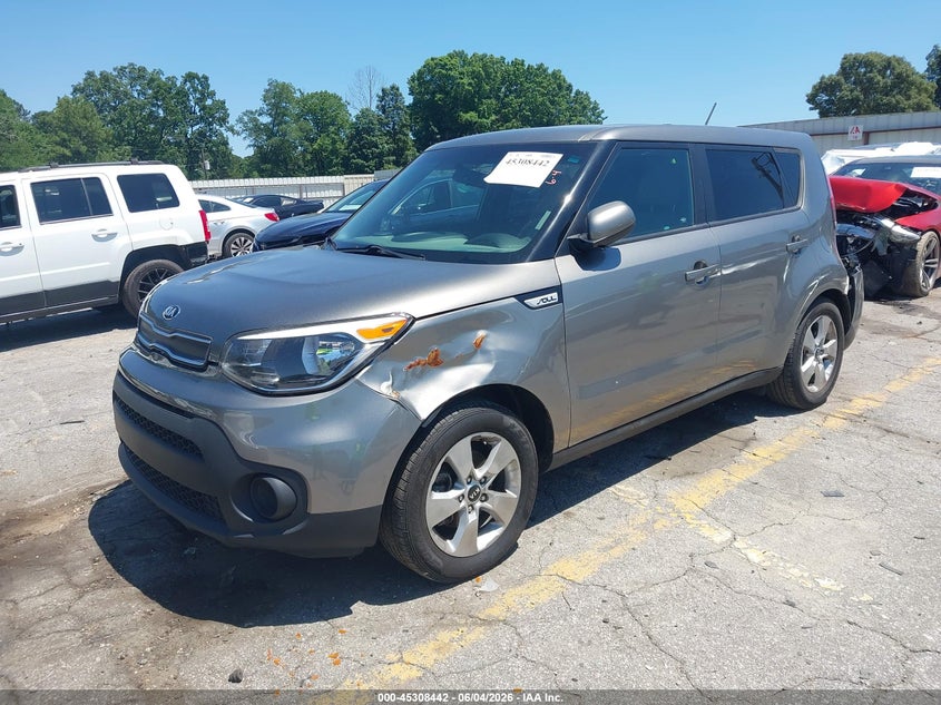 Vin: kndjn2a20j7521049, lot: 45806327, kia soul 20182