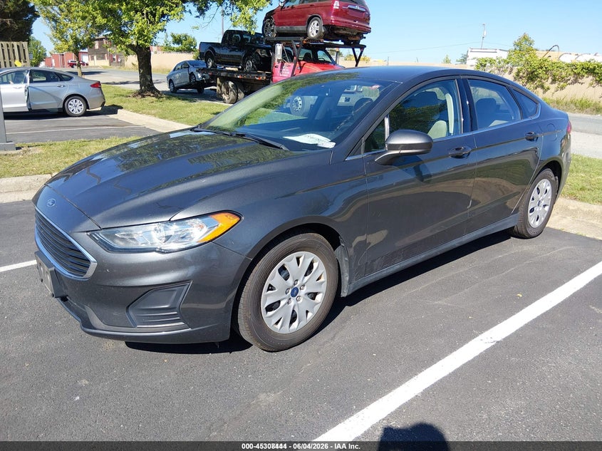 2020 Ford Fusion S 3FA6P0G72LR233221 photo 1