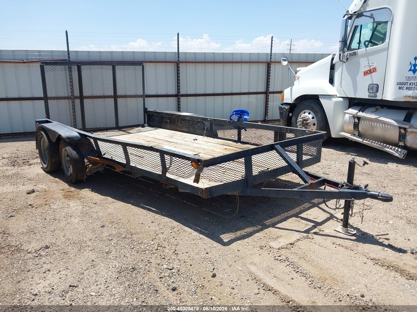 1978 HOMEMADE UTILITY TRAILER auction photo 1