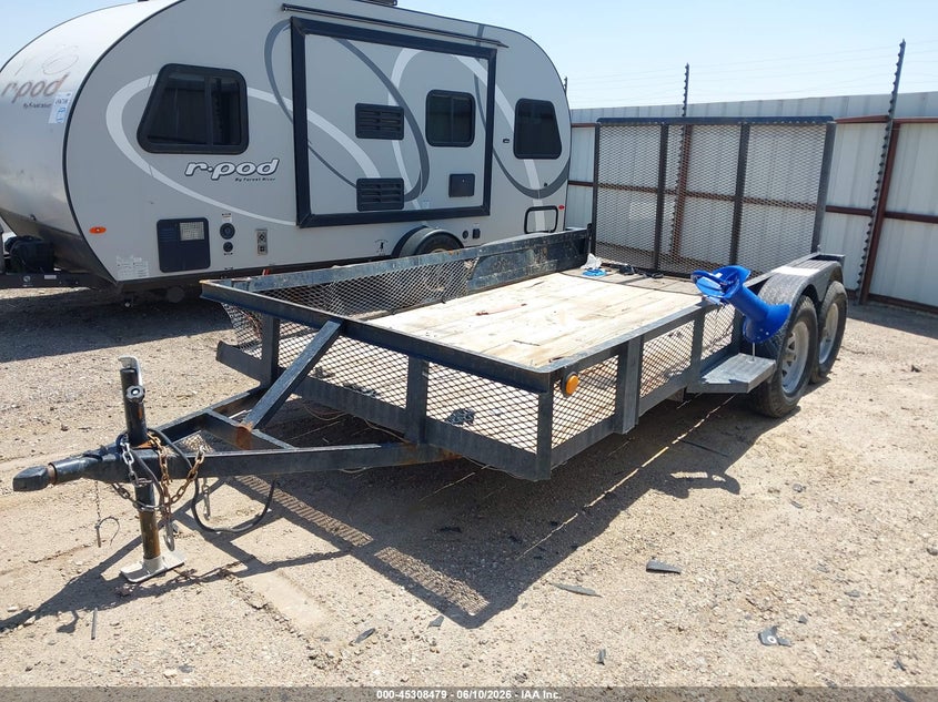 1978 HOMEMADE UTILITY TRAILER auction photo 2