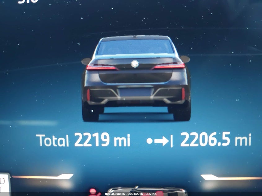 2025 BMW I7 SEDAN ELECTRIC