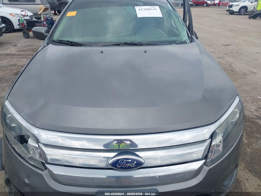 2012 Ford Fusion 2.5 Se grey Lot 111045308541 Vin 3FAHP0HA6CR217879