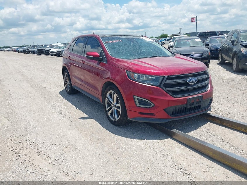 Vin: 2fmtk3ap0fbb03345, lot: 45806436, ford edge sport 2015 img_1