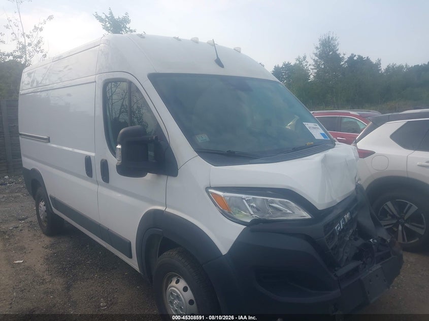 Vin: 3c6lrvcg3pe551833, lot: 45806476, ram promaster 2500 high roof 136 wb 2023 img_1