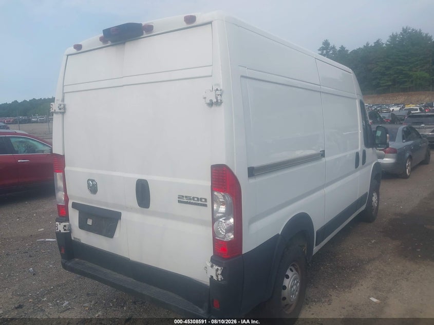 RAM PROMASTER 2500 2023 VIN 3C6LRVCG3PE551833