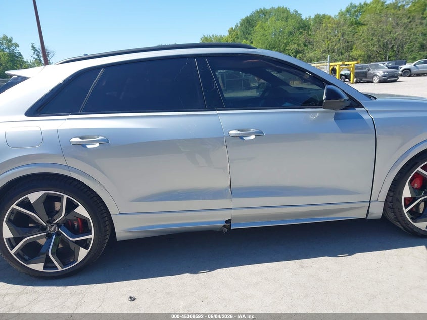 2023 Audi Rs q8 4.0 grey Lot 111045308592 Vin WU1ARBF15PD024676