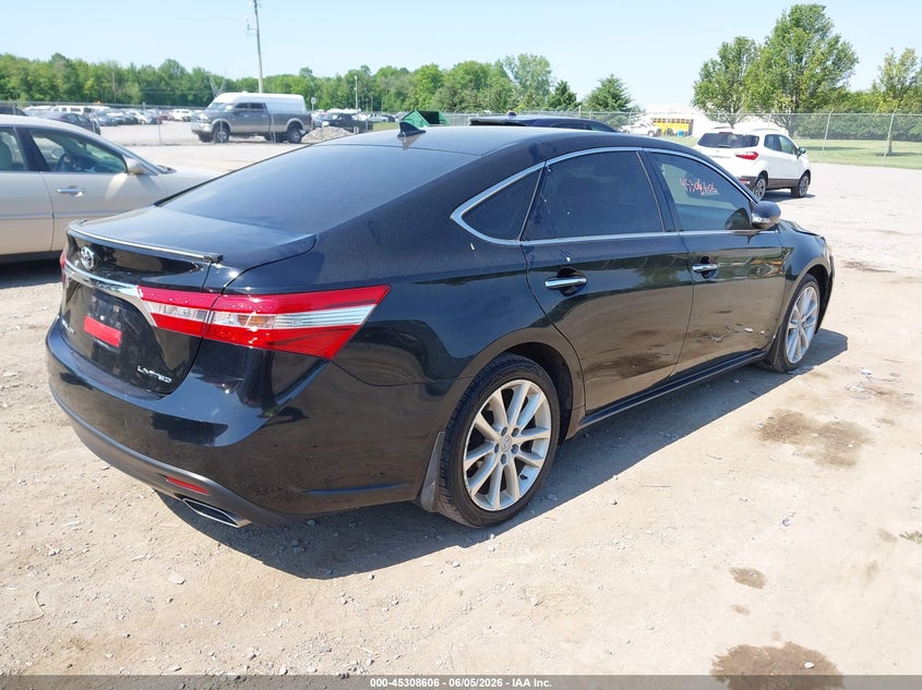 Vin: 4t1bk1eb5fu179555, lot: 45806491, toyota avalon limited 20154