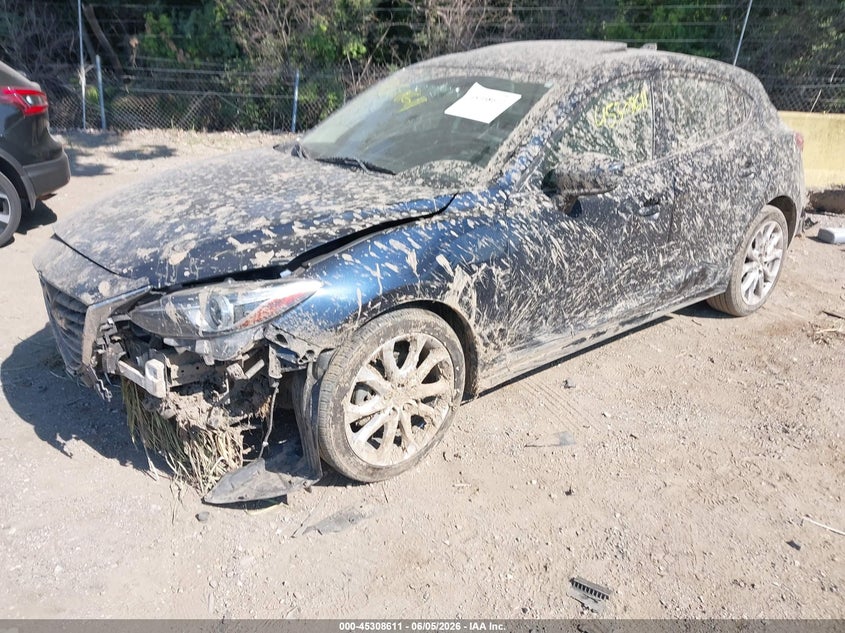 Vin: jm1bm1m34f1238055, lot: 45806496, mazda mazda3 s grand touring 20152