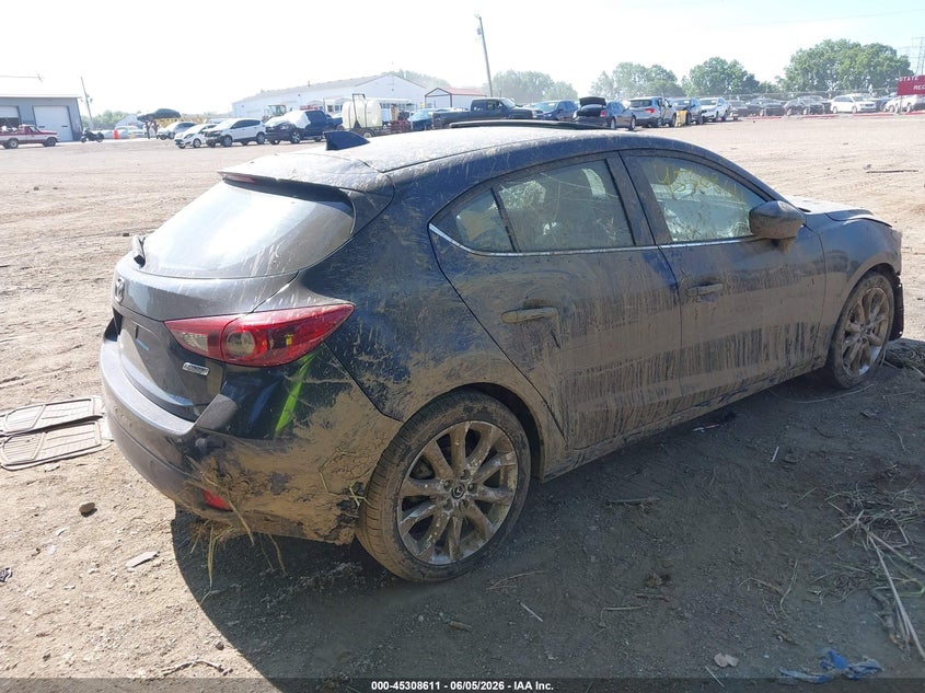 Vin: jm1bm1m34f1238055, lot: 45806496, mazda mazda3 s grand touring 20154