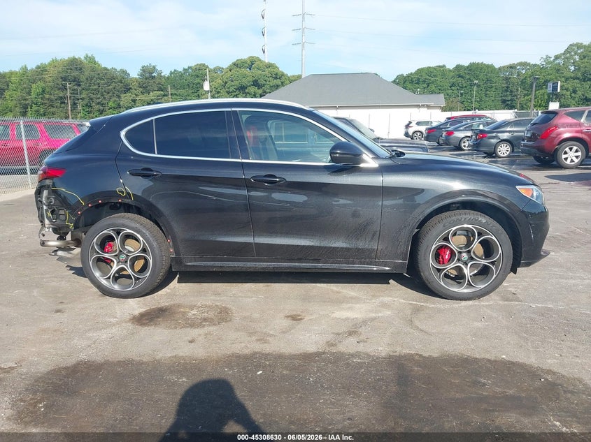2020 Alfa Romeo Stelvio Ti Awd VIN: ZASPAKBN0L7C75578 Lot: 45308630