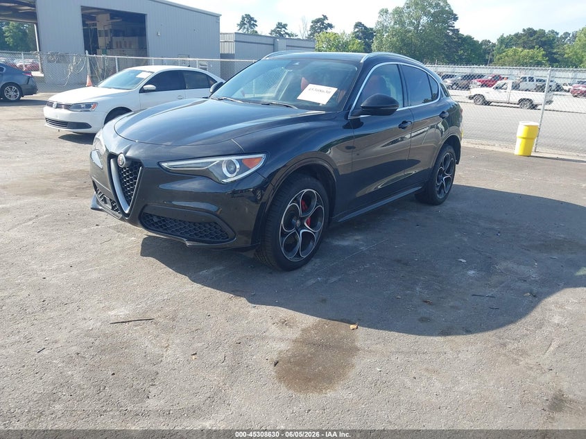 Vin: zaspakbn0l7c75578, lot: 45806515, alfa romeo stelvio ti awd 20202