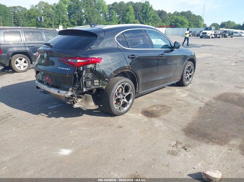 Vin: zaspakbn0l7c75578, lot: 45806515, alfa romeo stelvio ti awd 20204