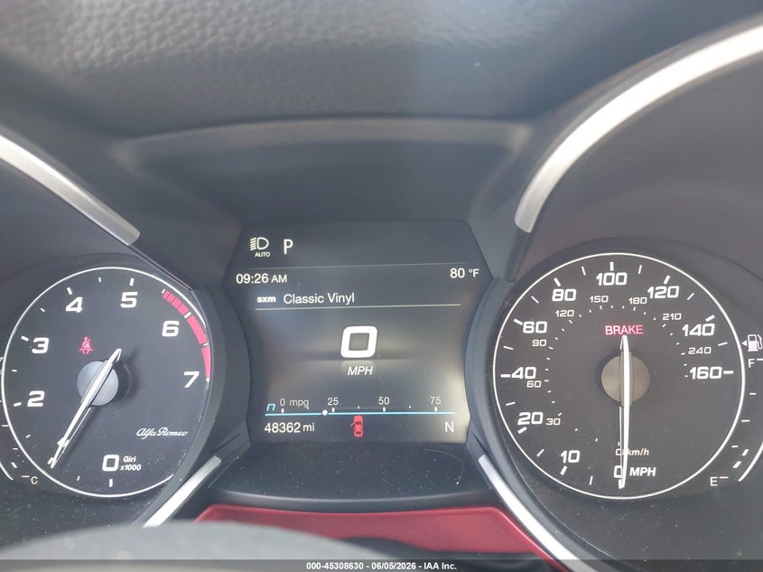 2020 Alfa Romeo Stelvio Ti Awd VIN: ZASPAKBN0L7C75578 Lot: 45308630