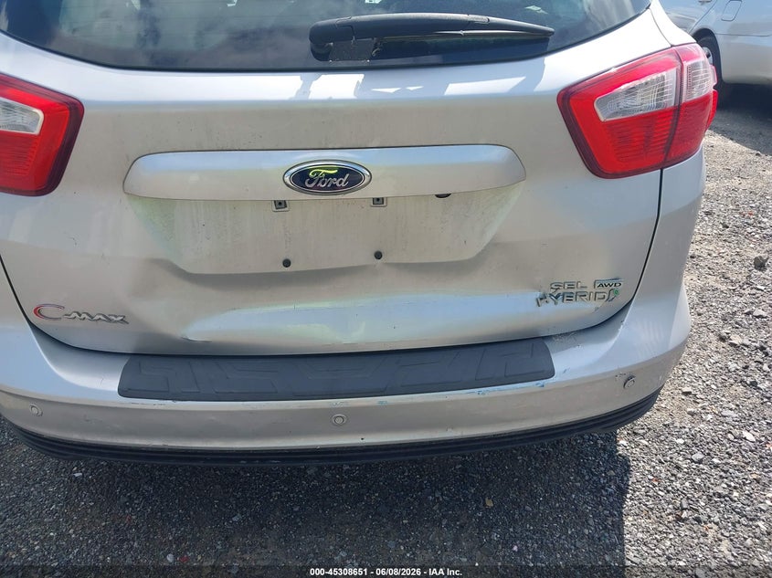 2013 Ford C-Max Hybrid Sel VIN: 1FADP5BU8DL514411 Lot: 45308651