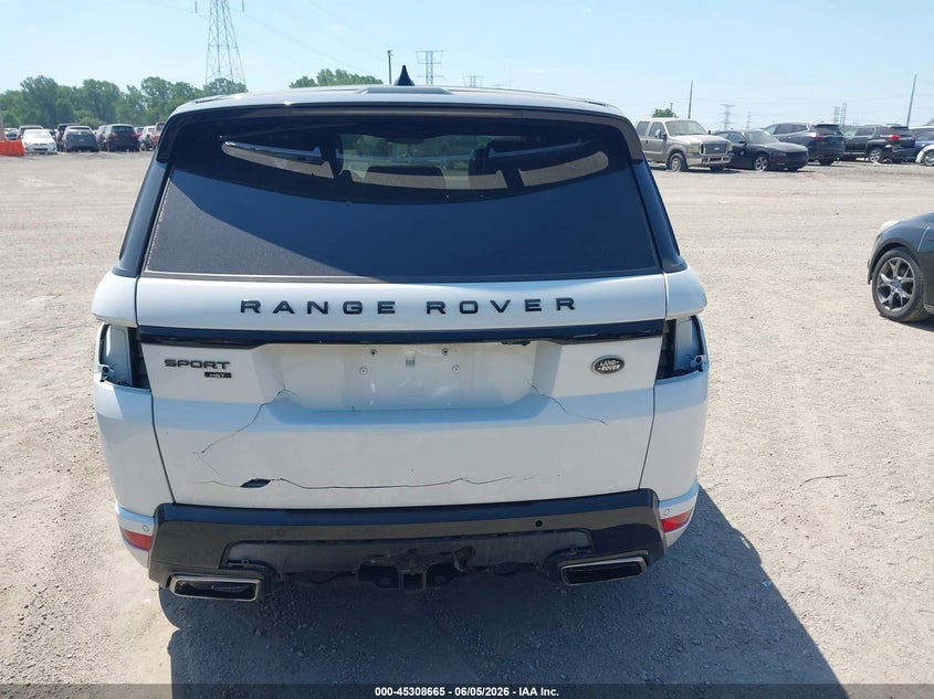 2021 LAND ROVER RANGE ROVER SPORT 3.0L I-6 DI, DOHC, V(VIN: SALWS2RUXMA763285