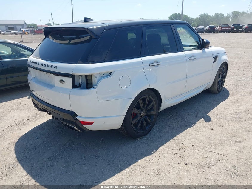 Vin: salws2ruxma763285, lot: 45806550, land rover range rover sport hst mhev 20214
